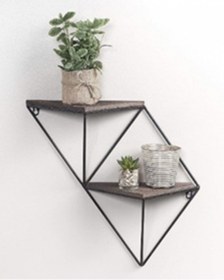 Resim Retodesign Merdiven Üçgen Raf 