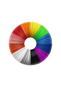Resim 3d Kalem Yazıcı İçin Filament 10 Renk Toplam 20 Metre 