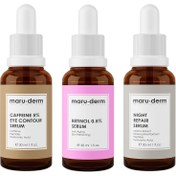 Resim Maruderm gece rutini 3'lü serum set 