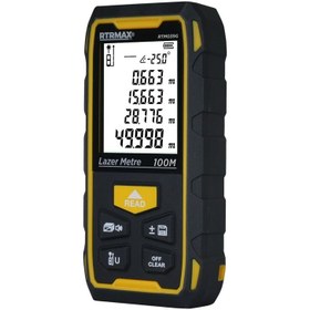 Resim Rtrmax RTM039G Şarjlı Lazer Mesafe Ölçer 100 Mt (YeşilRenk) 