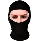 Resim Motosiklet Balaklava Güneş Koruyucu Rüzgar Geçirmez Motor Maske Yüz Koruma Siyah 
