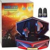 Resim Digi Monster K98 Kablosuz Oyuncu Kulaklığı | Bluetooth 5. 1 | Çift Mod (Oyun / Müzik) | 30 Saat Şarj Süresi | RGB Işık Effektli | Düşük Gecikme 