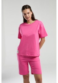 Resim Rolypoly Kadın Pembe Şort Takım Pembe 