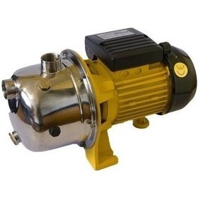Resim Vpi100 İnox Paslanmaz 1 Hp 220v Krom Milli Çelik Fanlı Jet Pompa - Bakır Sargı 
