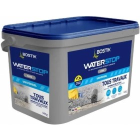 Resim Bostik Water Stop Her Alanda Uygulanan Su Yalıtım Malzemesi Hızlı Kurur Su Durdurucu 6 kg 