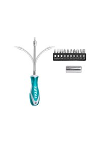 Resim Total Tht250fl1206 12 Parça Esnek Tornavida Seti 