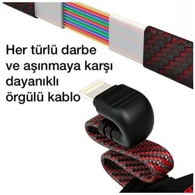 Resim Plextone Gs1ip Apple Uyumlu iPhone Mıknatıslı Lightning To Lightning Kulaklık + Hızlı Şarj Adaptörü- 5775 