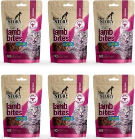 Resim Cat Lamb Bites 6x60gr. Kuzu Etli, Kedi Ödül Maması 