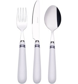 Resim Korkmaz Sealife Collection 18 Parça Çatal Kaşık Bıçak Seti A2212-5 Çok Renkli 