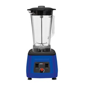 Resim Omake Buz Kırıcı Manuel Bar Blender, Kapak Sensörlü, 3 L, 2200 W, Mavi 