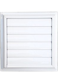 Resim Banyo Havalandırma Beyaz Alüminyum Telli Menfez, Panjur 