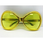 Resim Go İthalat Yeşilçam Temalı Parti Gözlüğü Gold Renk 7x16 cm (5224) 