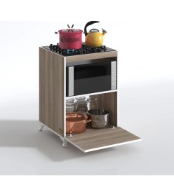 Resim Kenzlife ocak dolabı demi crd 85*60*57 mutfak modül mini fırın ankastre ocak için 