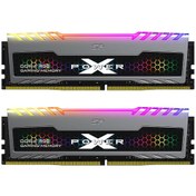 Resim Silicon Power XPower Turbine SP032GXLZU320BDB 32GB (2*16Gb) 3200MHz DDR4 CL16 RGB Ram Silicon Power