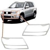 Resim Suzuki Grand Uyumlu Vitara 2007 2012 Ön Far Kaplama Abs Plastik 