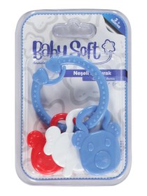 Resim Babysoft Neselı Cıngırak - Mavi - İndigo / Standart 