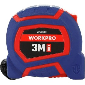 Resim Aesco WP261008 3MX16MM/10FT. Naylon Kaplama Sarı Çelik Şerit Metre 