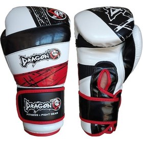 Resim 2Adımspor Dragon Red Land Muay Thai, Kick Boks Ve Boks Eldiveni Beyaz 
