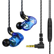 Resim Fertiong Qkz Sk7 Kulaklık Metal Mega Bas Dinamik Mıc Dış Mekan Için Kulak Içi Kablolu Kulaklık (Yurt Dışından) 