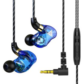 Resim Fertiong Qkz Sk7 Kulaklık Metal Mega Bas Dinamik Mıc Dış Mekan Için Kulak Içi Kablolu Kulaklık (Yurt Dışından) 