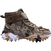 Resim Guja 351 Bayan Kadife Tasarım Bilekli Taşlı Şık Spor Ayakkabı 