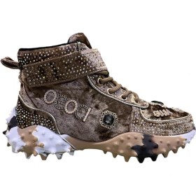 Resim Guja 351 Bayan Kadife Tasarım Bilekli Taşlı Şık Spor Ayakkabı 