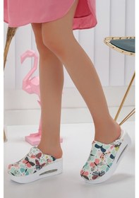 Resim Airmax Taban Ortopedik Sabo Terlik Doktor Hemşire Terliği 999 Çok Renkli 