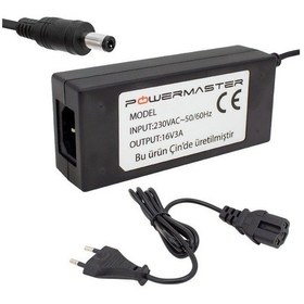 Resim Powermaster 16V - 3A Multiswitch Santral Adaptörü 5.5 x 2.5 MM Jak F 