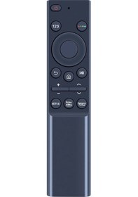 Resim Zlrlmhy Samsung Uyumlu Akıllı Tv İçin Evrensel Uzaktan Kumanda Kızılötesi Ve Bluetooth Black 