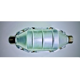 Resim Adabeyi Otomotiv Katalitik Konvertör (Katalizör) Yuvarlak 02-Euro4 Seramik Ø50MM. 2.2LT.(|)380 (Ø)155 (H)150 