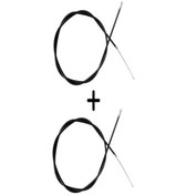 Resim Minsk Uyumlu Gaz Teli Em Nokta Baş İpek 2 Adet 