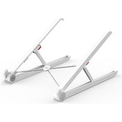 Resim Bix Saiji X1 Alüminyum Notebook Laptop Standı Beyaz 