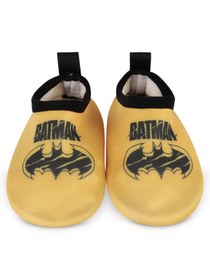 Resim Batman Baskılı Tabanlı 20-24 Numara Deniz Ayakkabısı - Sarı - Sarı / 20 Numara 