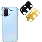 Resim Samsung Uyumlu G985 S20 Plus Arka Kamera Camı ( Çıtasız Sadece Cam) 