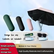 Resim Kompakt Tasarım Taşınabilir Seyahat Çantası - Hafif, Pembe, Yeşil, Siyah - Günlük İş Gidiş Gelişleri ve Seyahat İçin Temel, Şık & Dayanıklı Şemsiye, Kırtasiye Saklama Kutusu, Noel veya Cadılar Bayramı İçin Mükemmel Hediye 