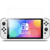 Resim Gizala Nintendo Switch Oled Ekran Koruyucu Temperli Cam Premium Pro 9h 2 Adet Dobe 