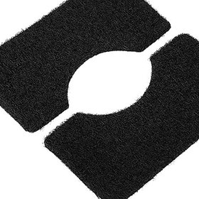 Resim Acouto IBH Kaskı Için 5pcs Yama Kanca çıkartması, güçlü yapıştırıcı, Kask aksesuarları, siyah/, Kolay oluşabilir: Airsoft -helm, Polyester Malzeme, 22g 