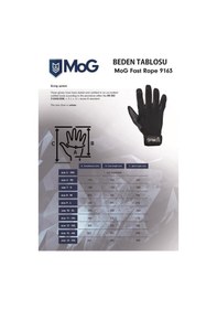 Resim Mog Fast Rope Eldiven Çok Renkli 