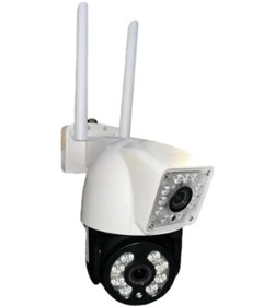 Resim Okam O-kam-3011 Çift Kameralı Full Hd 4 Mp Gece Görüşlü Ip Wi-fi Ptz Güvenlik Kamerası 