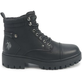 Resim U.S. Polo Assn. FRED 5PR Siyah Erkek Worker Bot 