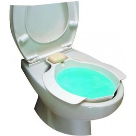 Resim HERDEGEN HEMOROİD KABI KLOZET İÇİ MİNİ KÜVET OTURMA BANYOSU 