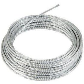 Resim adelinspor 5 Mm Pvc Kaplı Çelik Halat (izoleli,iç 3 Mm) 500 M 