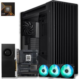 Resim Asus Proart Gaming Amd Ryzen 9 9950X 192GB 2tb M2 16TB HDD Rtx 4500 W11P Masaüstü Bilgisayar 