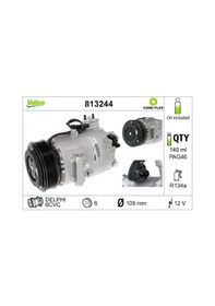 Resim Opel Astra J Klima Kompresoru 1.6 2012-2018 A16xer B16xer Valeo 813244 