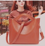 Resim Gajeena Kahverengi Koyu Kaliteli Ananas Desenli Deri Çapraz Çanta - El/omuz Taşıma, Ayrılabilir Ayarlanabilir Askı, Günlük Gereçleri Taşıma 