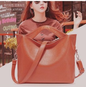 Resim Gajeena Kahverengi Koyu Kaliteli Ananas Desenli Deri Çapraz Çanta - El/omuz Taşıma, Ayrılabilir Ayarlanabilir Askı, Günlük Gereçleri Taşıma 