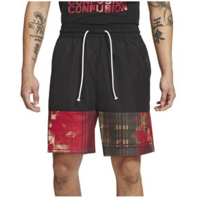 Resim Nike Kyrie Basketball Printed Erkek Şort - Kırmızı - Ck6759-673 