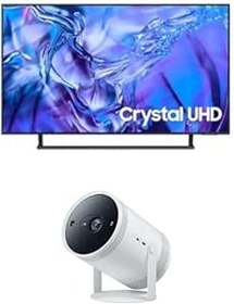 Resim Samsung UE65DU8500UXTK 65" 165 Ekran 4K Crystal UHD Smart TV (2024) ve Freestyle 2. Nesil Projeksiyon Cihazı, SP-LFF3CLAX 