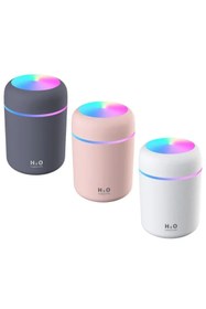 Resim Mukko Home Nemlendirici ışıklı USB Mini Araba Hava Temizleme Cihazı Ev Küçük Nemlendirici 