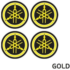 Resim Yamaha Uyumlu 4 3.5x3.5 Cm Dörtlü Damla Etiket 